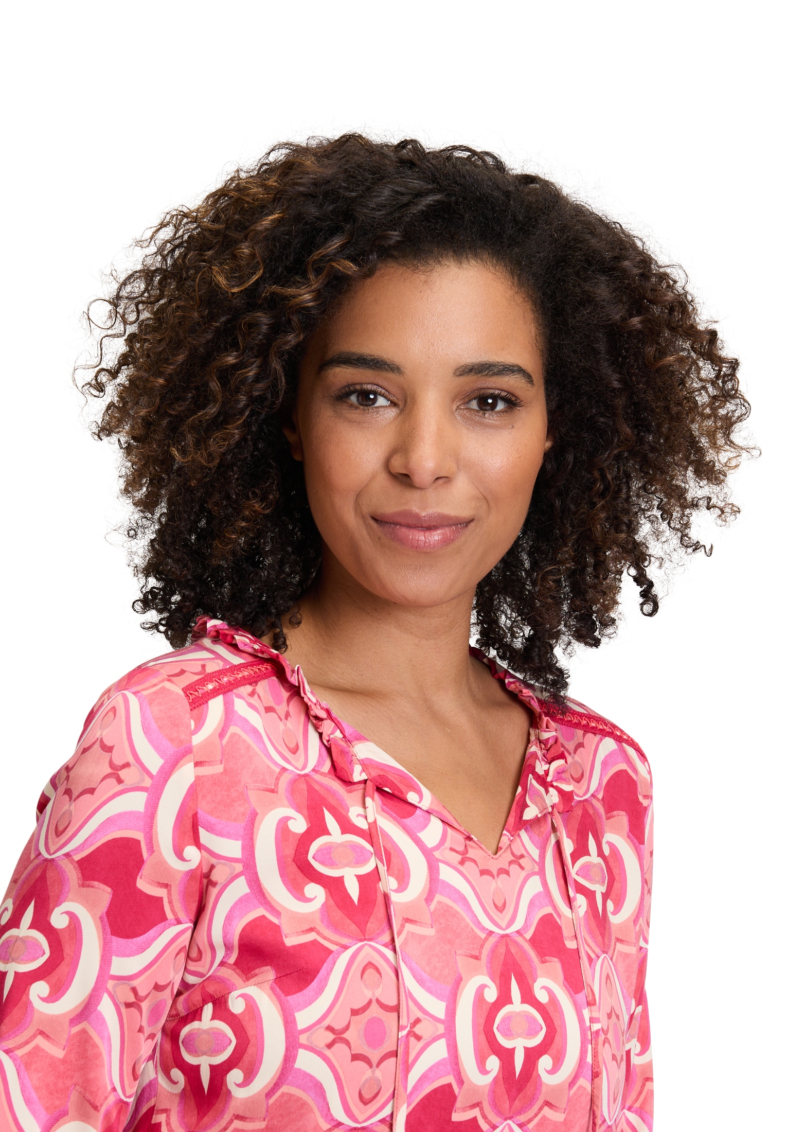 Cartoon Schlupfbluse »Cartoon Casual-Bluse mit Rüschen«