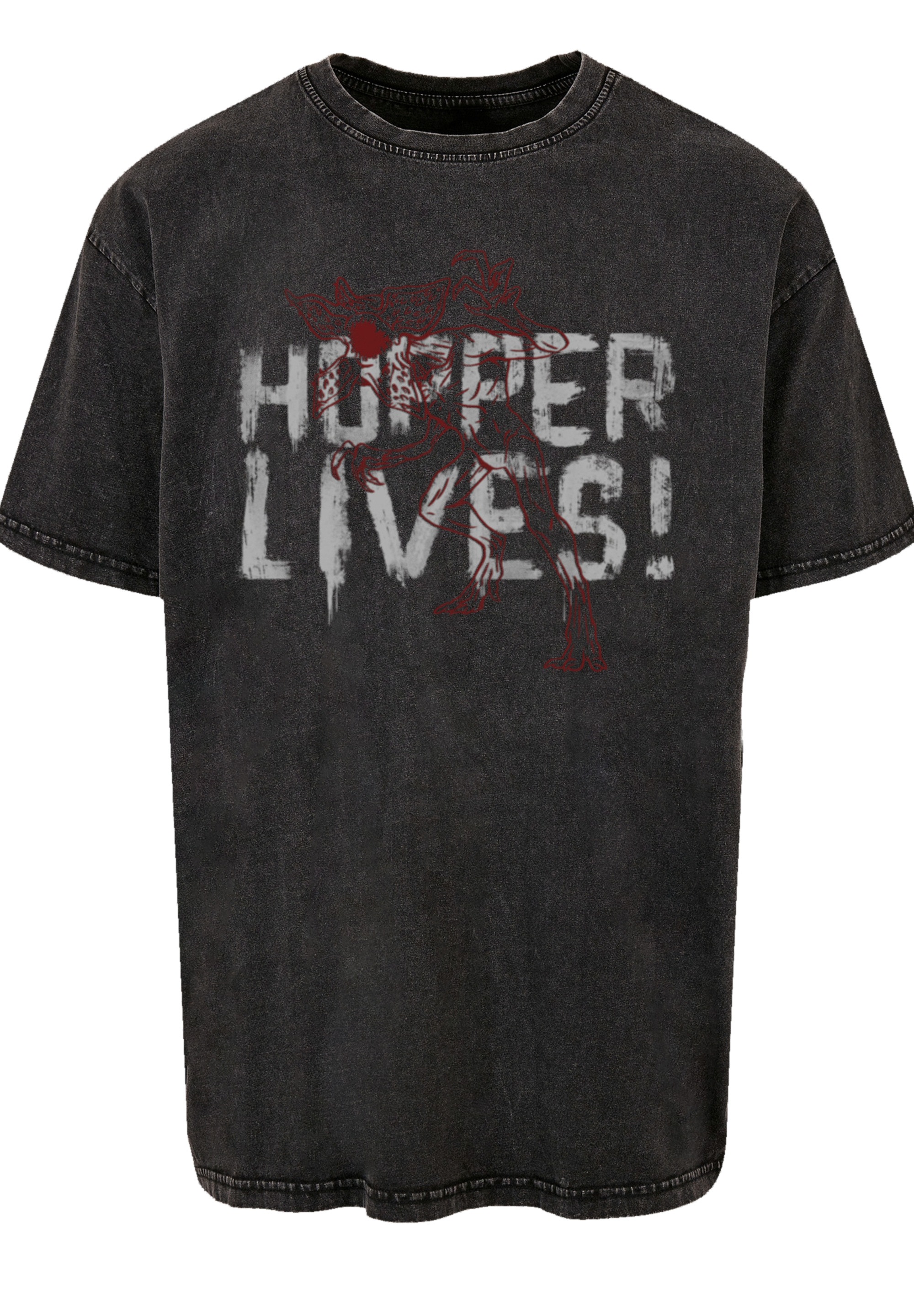 F4NT4STIC T-Shirt »Stranger Things Hoppers Live Netflix TV Series«, Premium Qualität