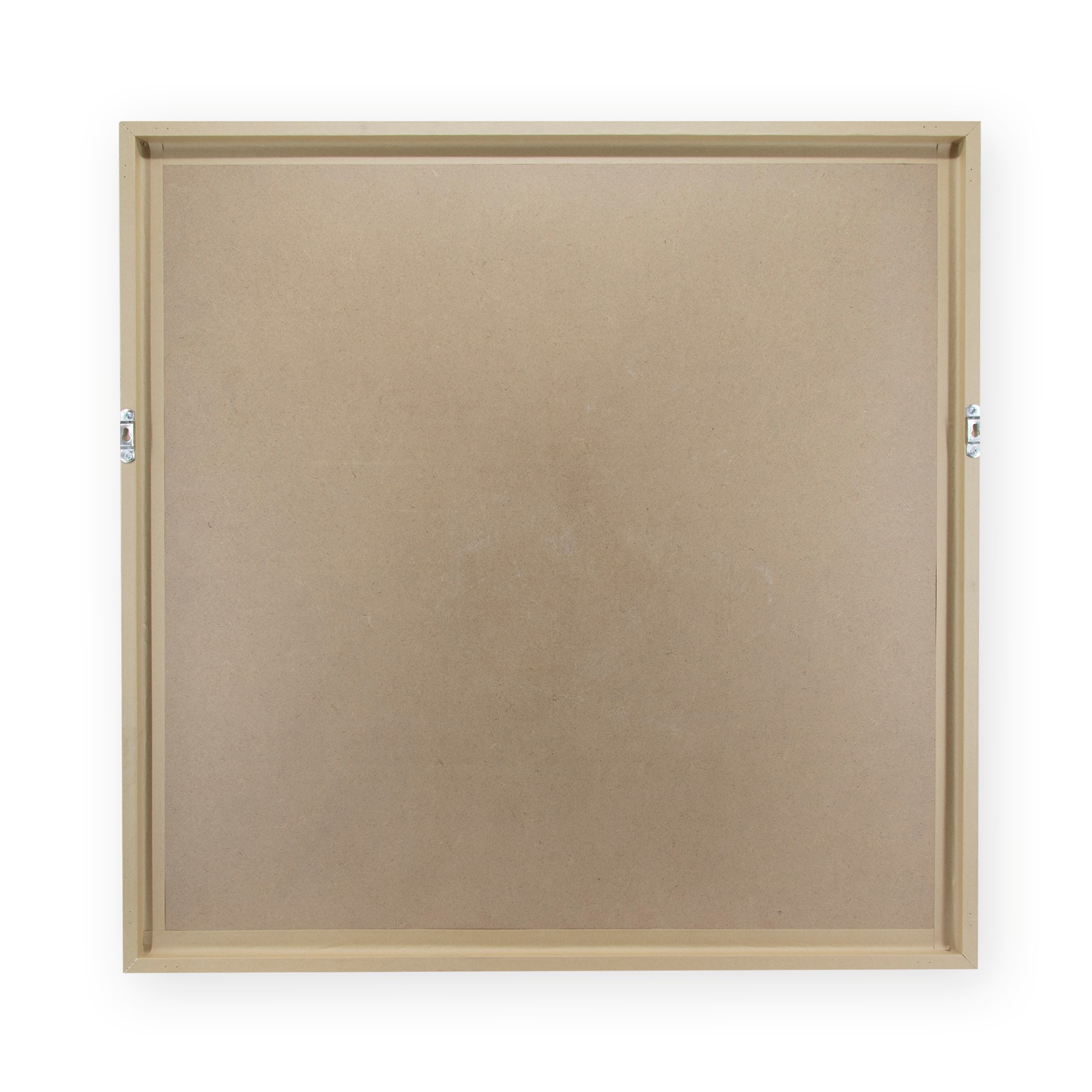 Art for the home Bild mit Rahmen »Abstract 3D« 1 Stk. tlg. Wanddeko Ornament Beige 80x80cm