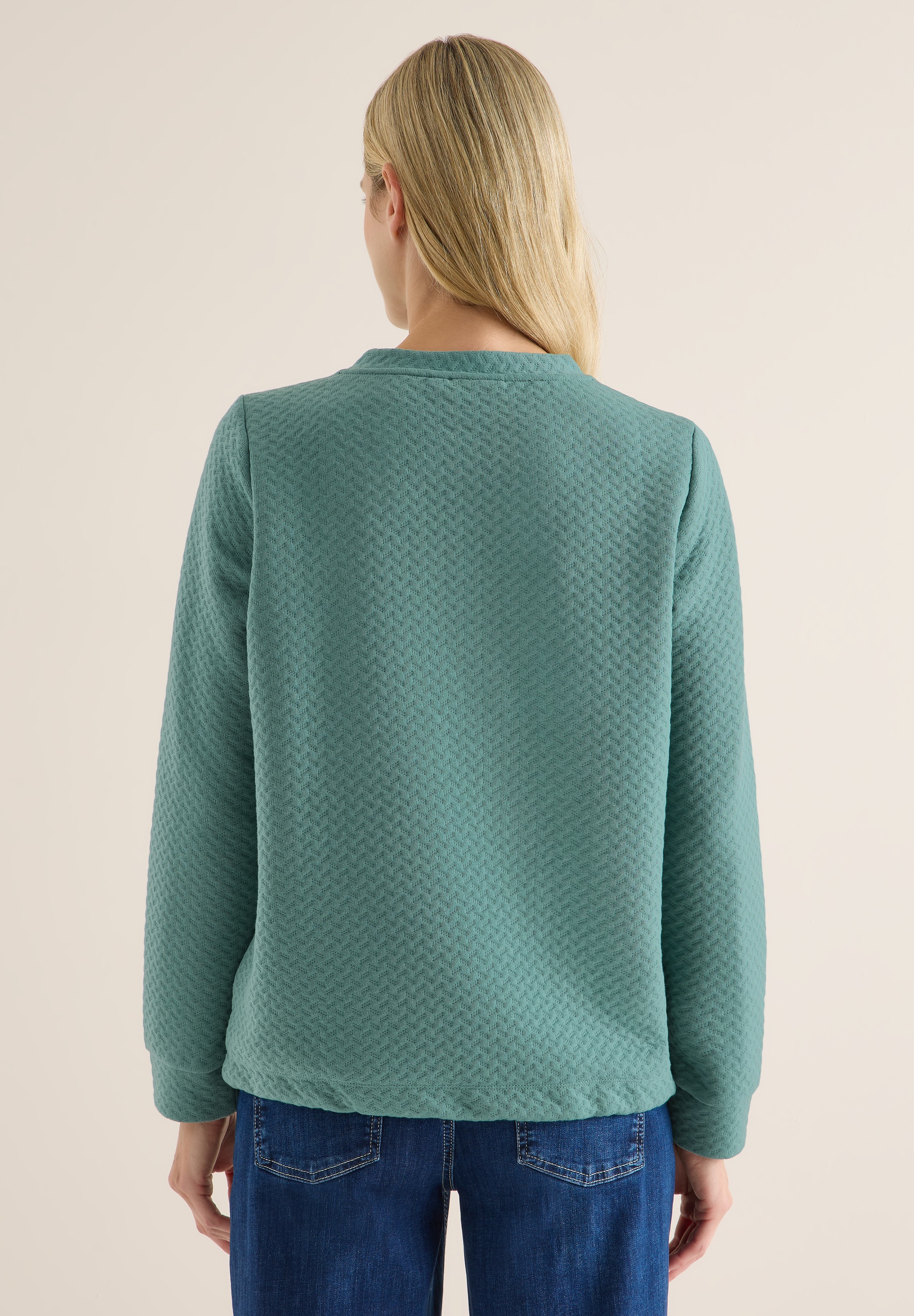 Cecil Sweatshirt, mit Tunnelzug am Saum