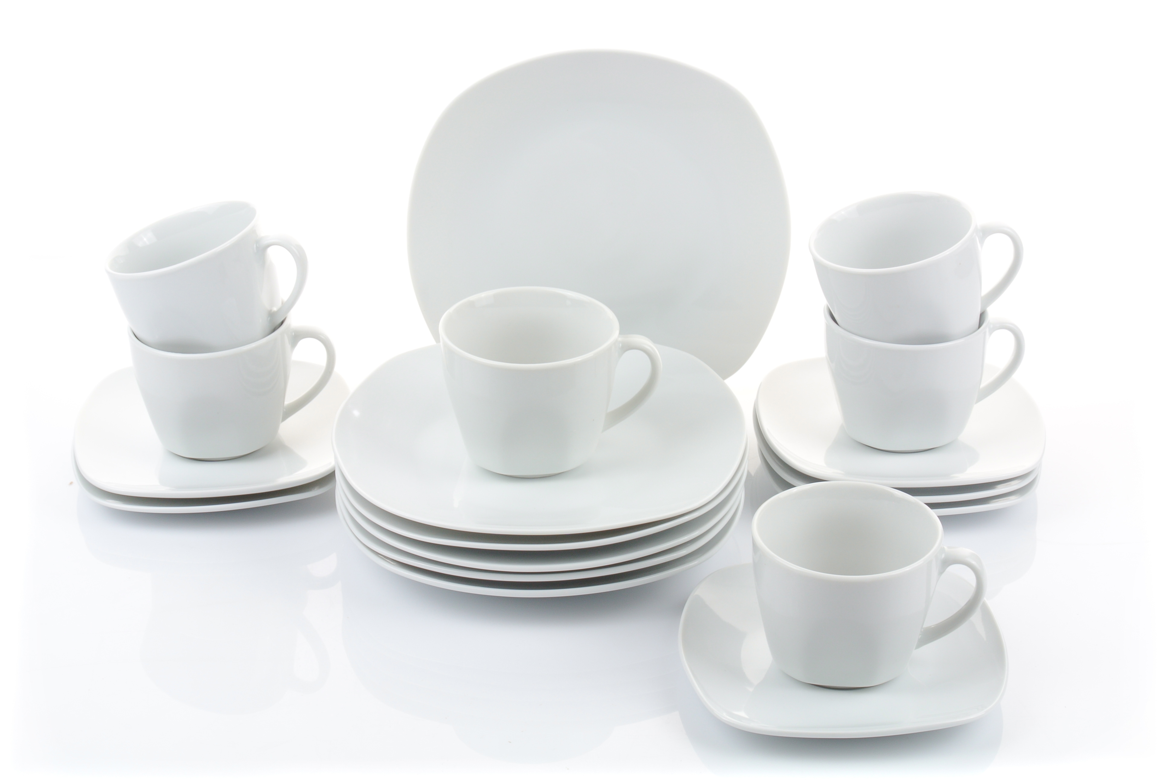 Retsch Arzberg Kaffeeservice "Geschirr-Set, Service Fino" 18 Teile, für 6 Personen