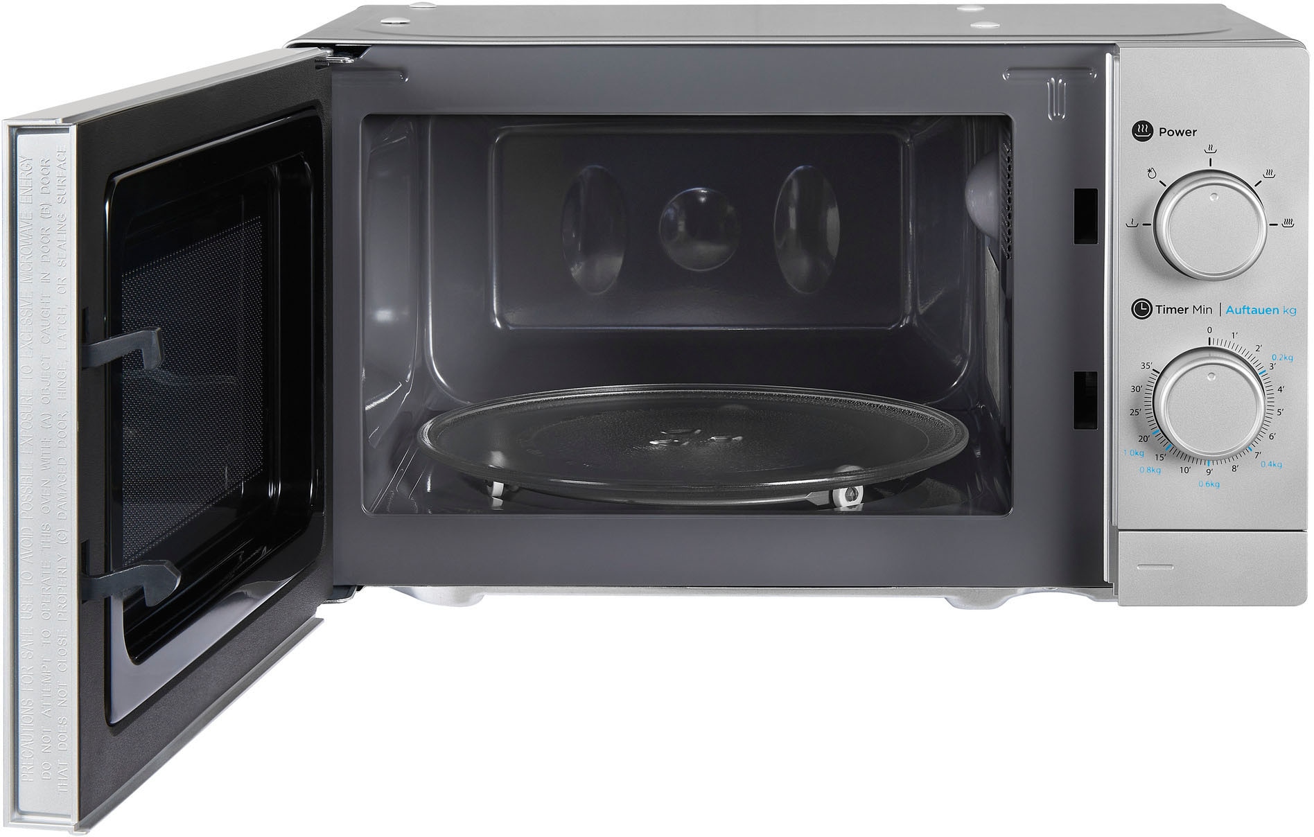 exquisit Mikrowelle »WP 700 J17-3 si« Mikrowelle 700 W