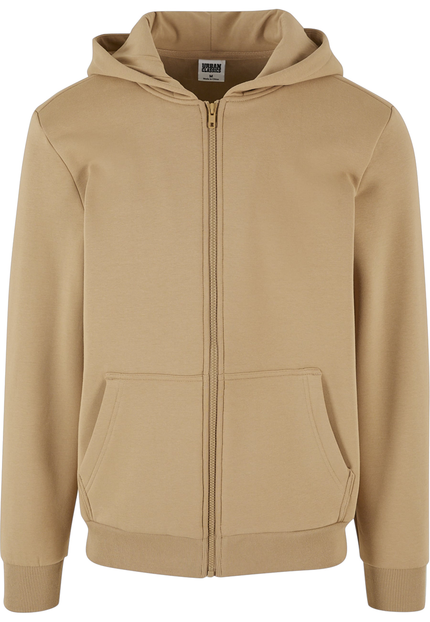 URBAN CLASSICS Strickpullover "Urban Classics Herren Cozy Zip Hoody" 1