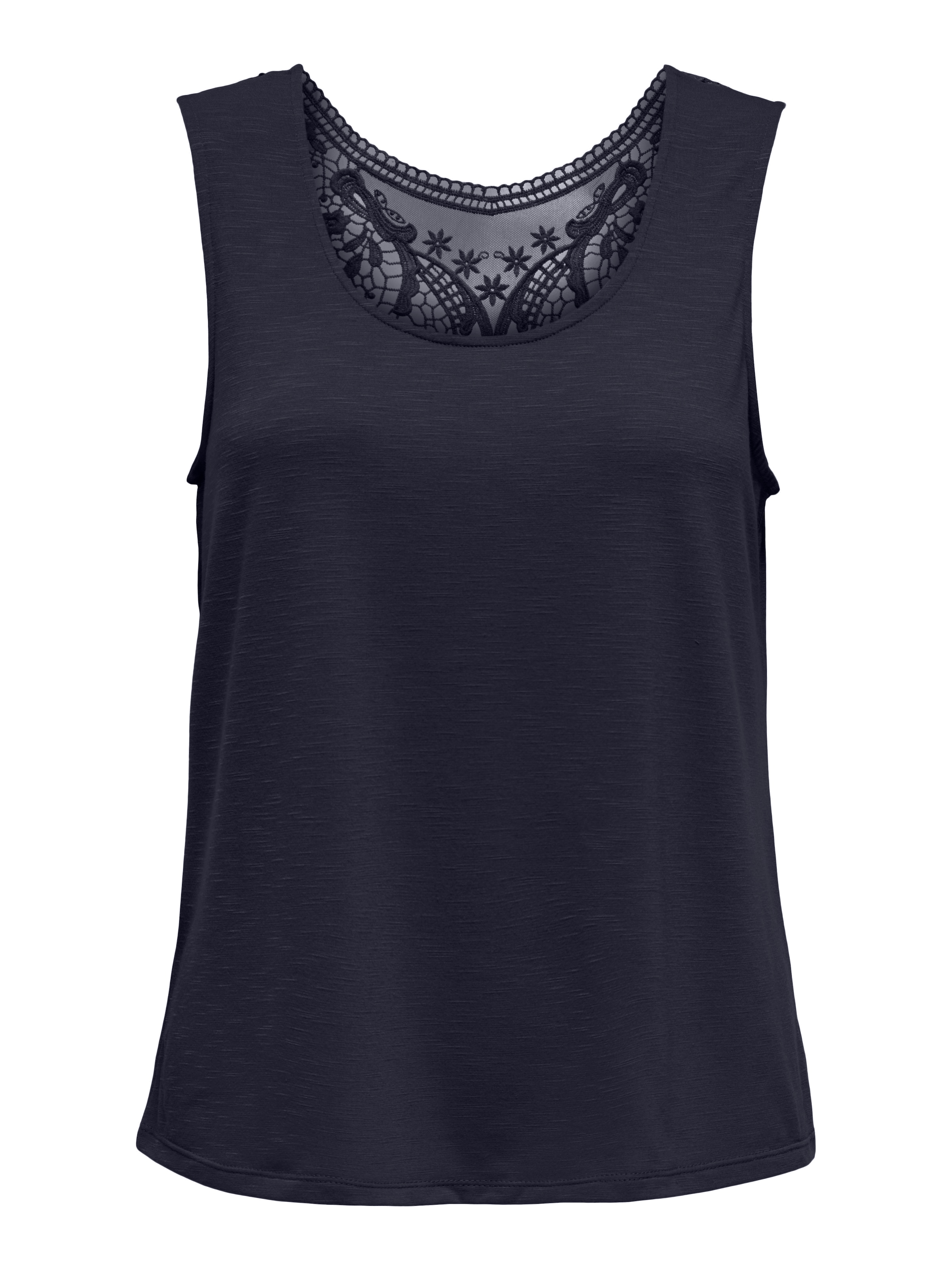 ONLY Spitzentop "ONLFREDA S/L U-NECK MIX TOP BOX JRS" günstig online kaufen