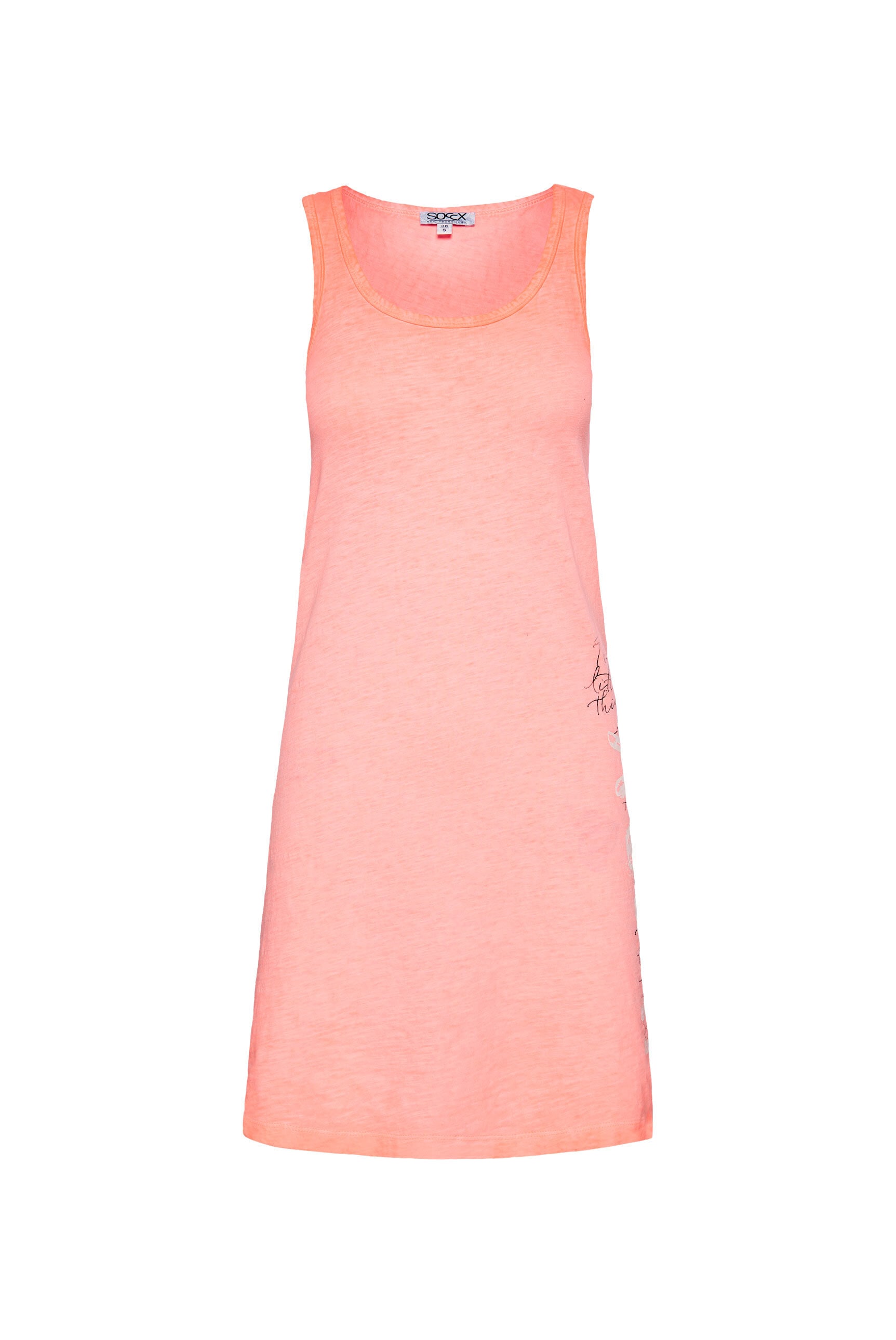 SOCCX Sommerkleid, mit Tanktop-Rücken