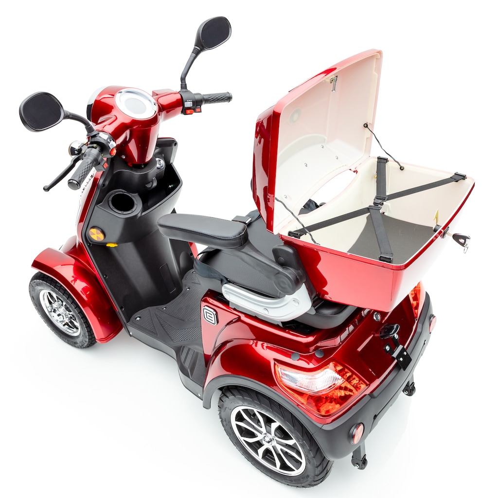 ECONELO Elektromobil »Seniorenmobil JL 4000«, 1000 W, 25 km/h, (mit Topcase)