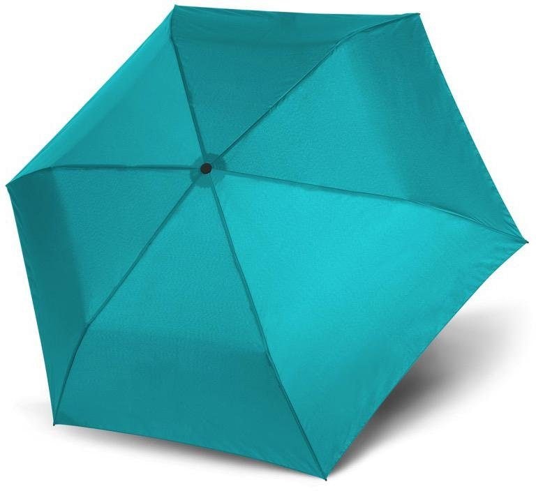 »Zero blue« kaufen aqua BAUR Taschenregenschirm uni, online | Magic doppler®