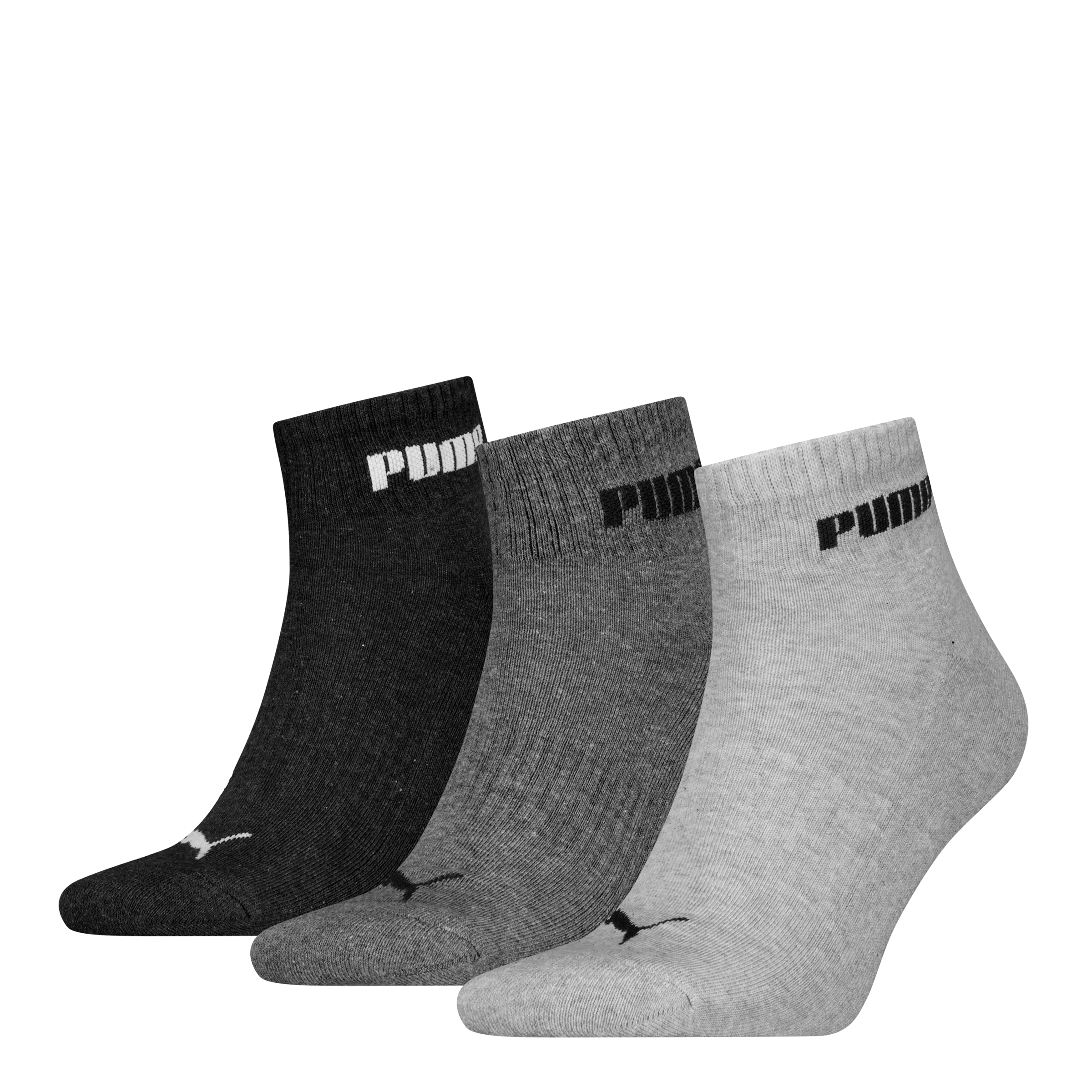 PUMA Kurzsocken "PUMA UNISEX CUSHIONED NEXT QUARTER 3P", (3 Paar, 3 Paar), günstig online kaufen