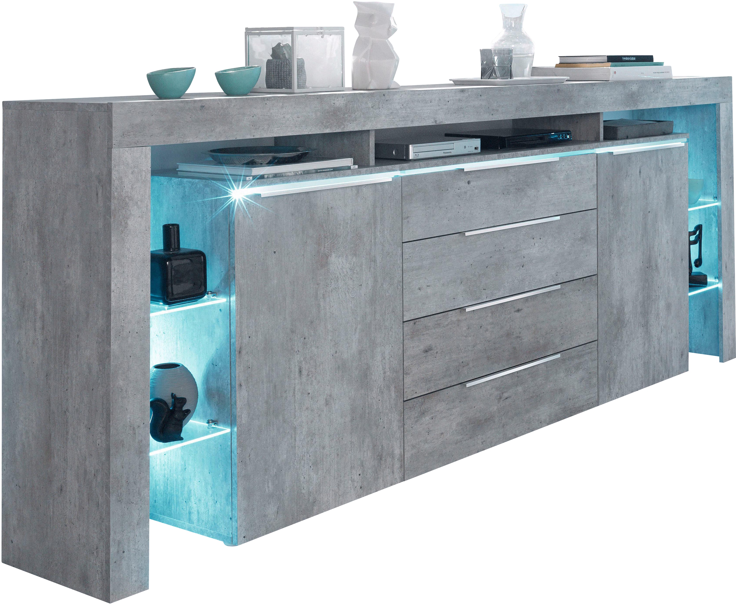 borchardt Möbel Sideboard »Lima«, (192 oder 220 cm)