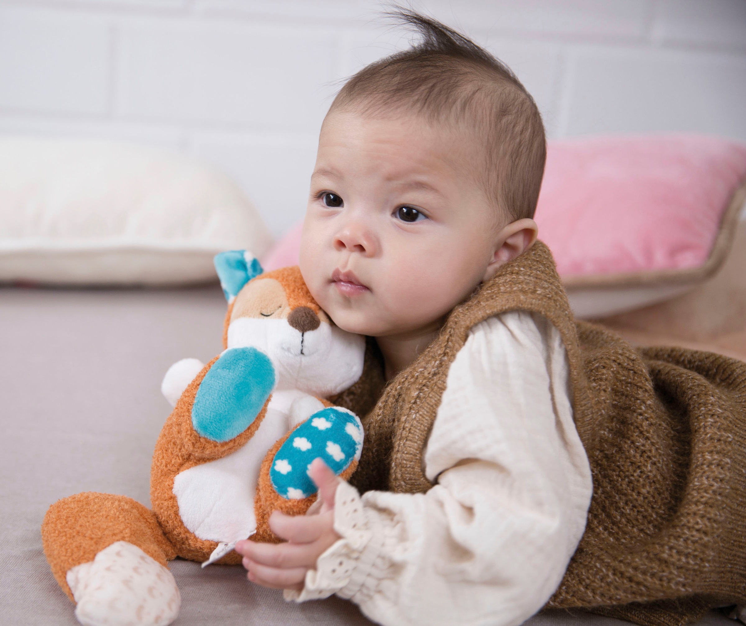 Nici Kuscheltier »My First NICI, Fuchs Finni schlafend, 23 cm«